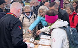 Hessens höchster Stollen: 2.000 Stollen der Bäckerei Pappert reiften