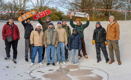 Die Hälfte ist geschafft: Skate- und Bewegungspark nimmt Gestalt an