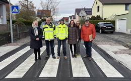 Verkehrsfreigabe des Fußgängerüberweges "Wallgasse/Ecke Walkmühlenweg"