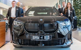 Im Rampenlicht: Vorstellung des neuen BMW X3