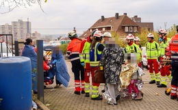 Dunkler Rauch sichtbar: Kellerbrand in der Dientzenhoferstraße!