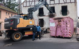 Nach Rauchsäule über dem Stadtkern: Gasthaus Reidt wird abgerissen