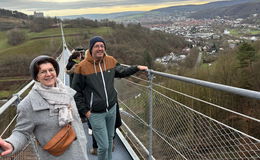 Hängebrücke endlich eröffnet: "Highwalk" bietet ein unbeschreibliches Erlebnis