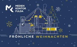 Medienkontor Fulda wünscht schöne Weihnachten und einen guten Rutsch!