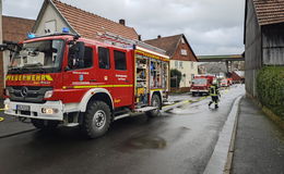 Kaminbrand in Uttrichshausen - Einsatzkräfte schnell vor Ort