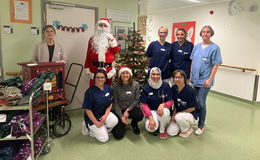 Vorgezogene Bescherung in der Bad Hersfelder Kinderklinik