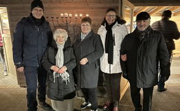 Chanukka-Feier in der Jüdischen Gemeinde in Fulda