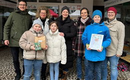 Inklusive Prämierung: Christbaumaktion in der Innenstadt