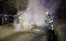 Mehrere Mülltonnen in der Silvesternacht in Brand geraten