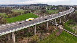 A7 Eichenzell: Probe-Belastung von Großbohrpfählen in Welkers