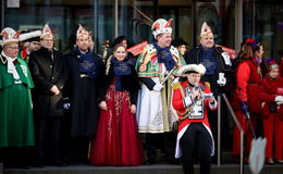 Traditionelle Generalmobilmachung bei winterlichen Temperaturen