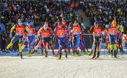 16.000 Fans feiern Biathlon-Spektakel bei Kaiserwetter - Bilderserie