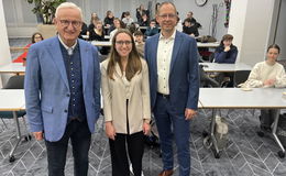 Vortrag von RhönEnergie-Geschäftsführer Dr. Arnt Meyer in Dr. Jordan