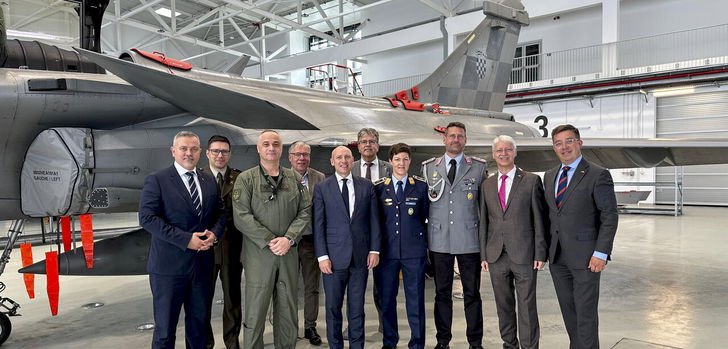 Europaminister Manfred Pentz mit seiner Delegation in Kroatien. Ziel war es, die wirtschaftliche Zusammenarbeit, aber auch die Partnerschaft mit den beiden Ländern zu intensivieren.