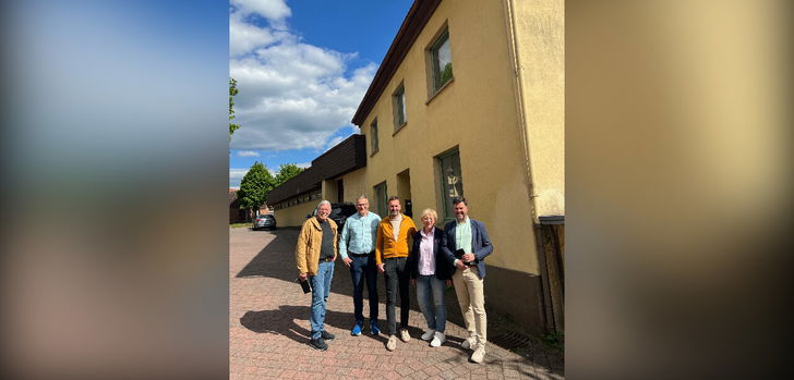 Von links: Manfred Reith, Lothar Schreiber, Manfred Hahl, Gabriele Leipold und Tobias Farnung.
