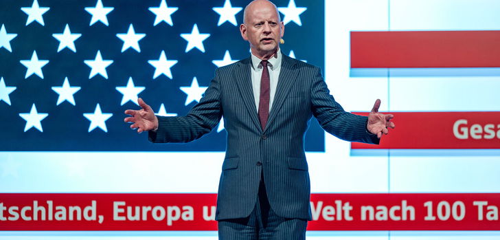 Prof. Dr. Stephan Bierling erläuterte als Referent des Abends unter anderem Charakterzüge und Motivation von US-Präsident Donald Trump