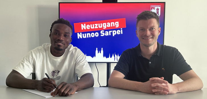 Der 26-jährige defensive Mittelfeldspieler aus Ghana verstärkt ab Sommer das Team der Föllschenelf.