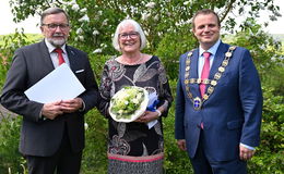 Bürgermeister gratulierte Ehepaar Fennel zur Goldenen Hochzeit