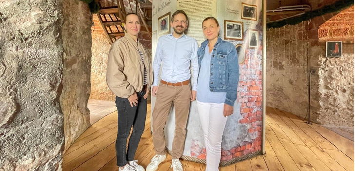 Bild von links nach rechts: Kirsten Bohnacker, Oliver Rohde und Friederike Goldbach