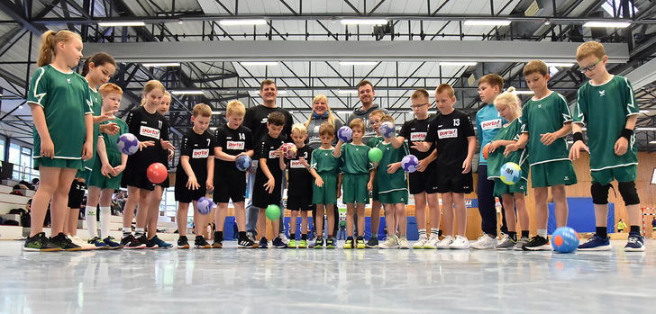 Beim Handballturnier konnten die Mädels und Jungs ihr Können unter Beweis stellen.