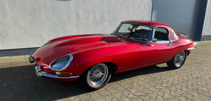 Jaguar E Type S1 4,2 Liter Cabrio wird als Filmklassiker auf dem Classic Day zu bestaunen sein.
