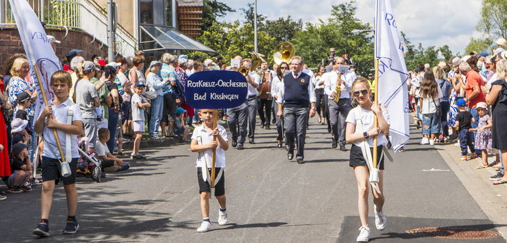 Ein Highlight des traditionellen Rakoczy-Fests am Sonntag, 27. Juli - der historische Festzug.