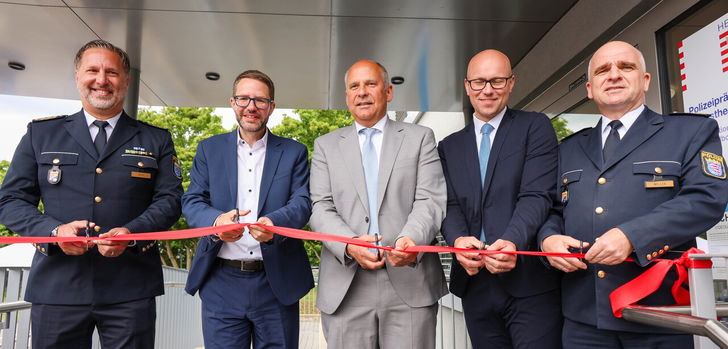 Die feierliche Eröffnung der neuen Polizeistation in Langenselbold fand am Donnerstag statt.