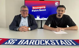 SG Barockstadt holt Abwehrturm Pietro Besso (21) aus Gießen