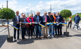 Neuer Bahnhofsvorplatz für 6,5 Millionen Euro umgestaltet und modernisiert