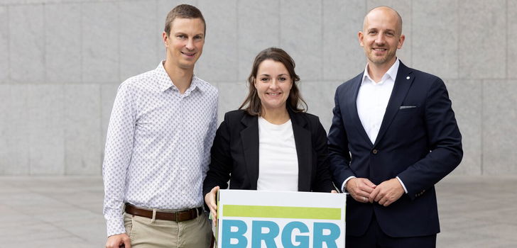 Vertreten Hessen im Bundesvorstand vom Netzwerk junge Bürgermeister/innen, von links.: Andre Stenda (Gemeinde Hohenroda), Claudia Brandes (Gemeinde Petersberg) und Dominik Brasch (Bürgermeister Bad Soden-Salmünster).