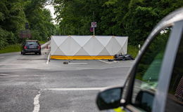 Tödlicher Verkehrsunfall zwischen Auto und Motorrad
