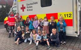 Mini-Retter im Einsatz: Kita-Kinder holen sich den Pflaster-Führerschein