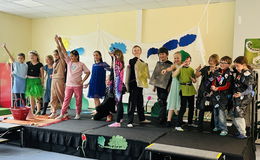 Umjubeltes Umweltmusical an der Lingg-Schule