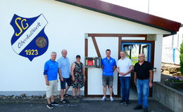 Defibrillator für das Sporthaus der SG Oberkalbach 