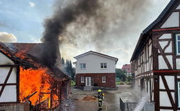 Zimmerbrand in der Oberdorfstraße: Keine Personen verletzt