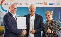 Auszeichnung als einer der innovativsten Versorger im deutschsprachigen Raum
