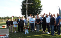 Kranzniederlegung der Jungen Union am Birkenkreuz