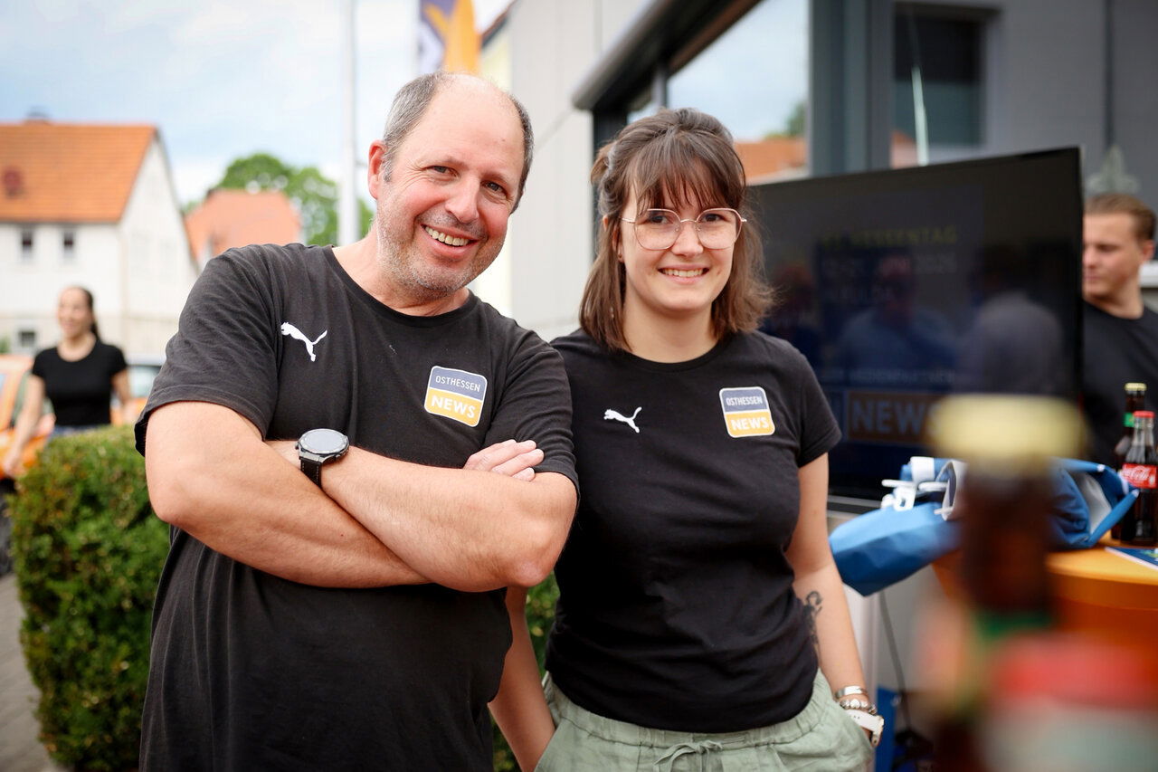 Markus Sippel und Ann-Kathrin Trabert