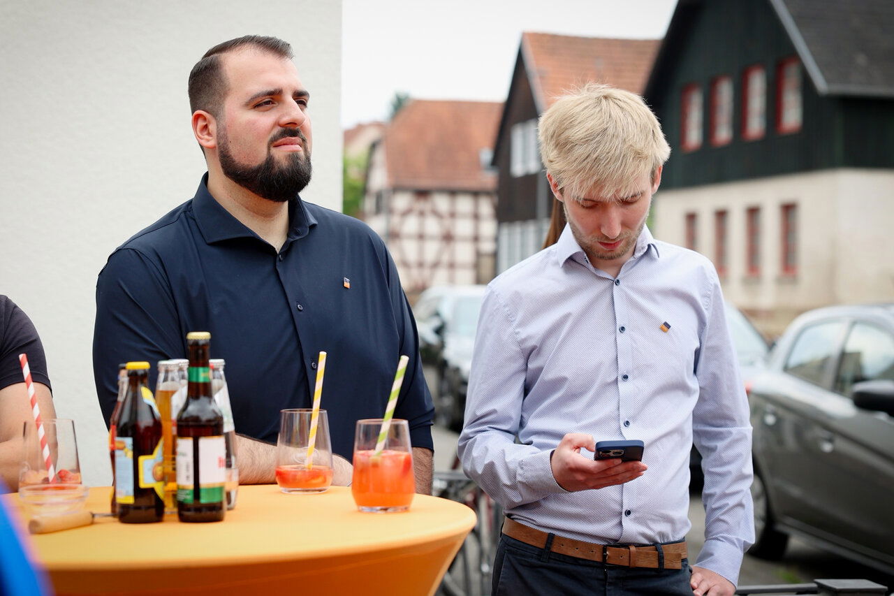 Die stellvertretenden Redaktionsleiter Mathias Schmidt und Moritz Bindewald