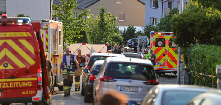 Polizeieinsatz in Alzenau: Zwei Frauen sterben bei Beziehungstat.