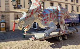 FulDino verlässt die Domstadt - er begeisterte jung und alt