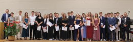 Feierliche Zeugnisausgabe an der Gesamtschule Schenklengsfeld