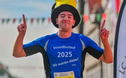 Freude an der Bewegung beim Strandfestlauf - Bilderserie (2) von André Söllner