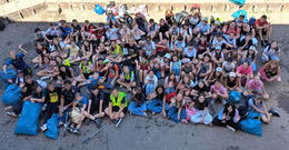 Sauber unterwegs - Schüler setzen Zeichen für die Umwelt
