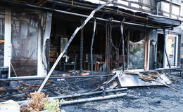 Nachbar bemerkt Flammen: Café "Blümchen" völlig zerstört
