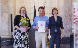Dr. Naim Wardak als Integrationslotse geehrt