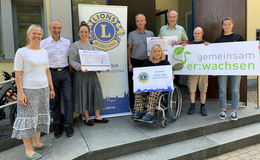 Lions Club Fulda: Bonifatius übergibt 4.444 Euro Spende