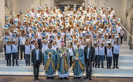 Musik verbindet: Empfang der Essener Domsingknaben vor Chorfestival