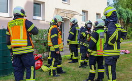Verrauchtes Treppenhaus ruft Feuerwehr auf den Plan