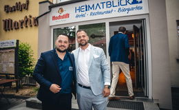 Beste Freunde eröffnen Restaurant "Heimatblick" in Horas – Hotel folgt bald